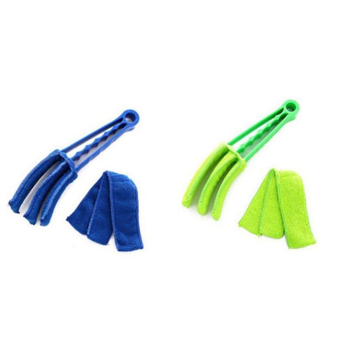 Air- Onditioning Shutter Brush Multi-Fun Tion  Leaning Brush Door Barrier  Orner Slit Brush Removable  Leaning  Lip-blue