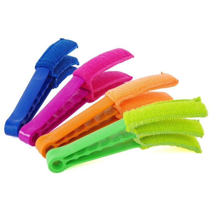 Air- Onditioning Shutter Brush Multi-Fun Tion  Leaning Brush Door Barrier  Orner Slit Brush Removable  Leaning  Lip-blue