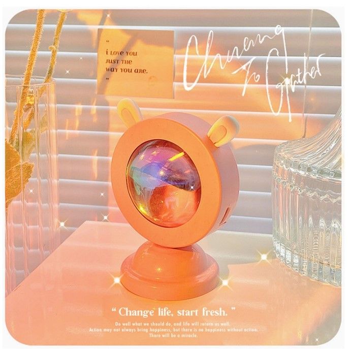 Rotatable USB Rainbow Sunset Projector Night Light
