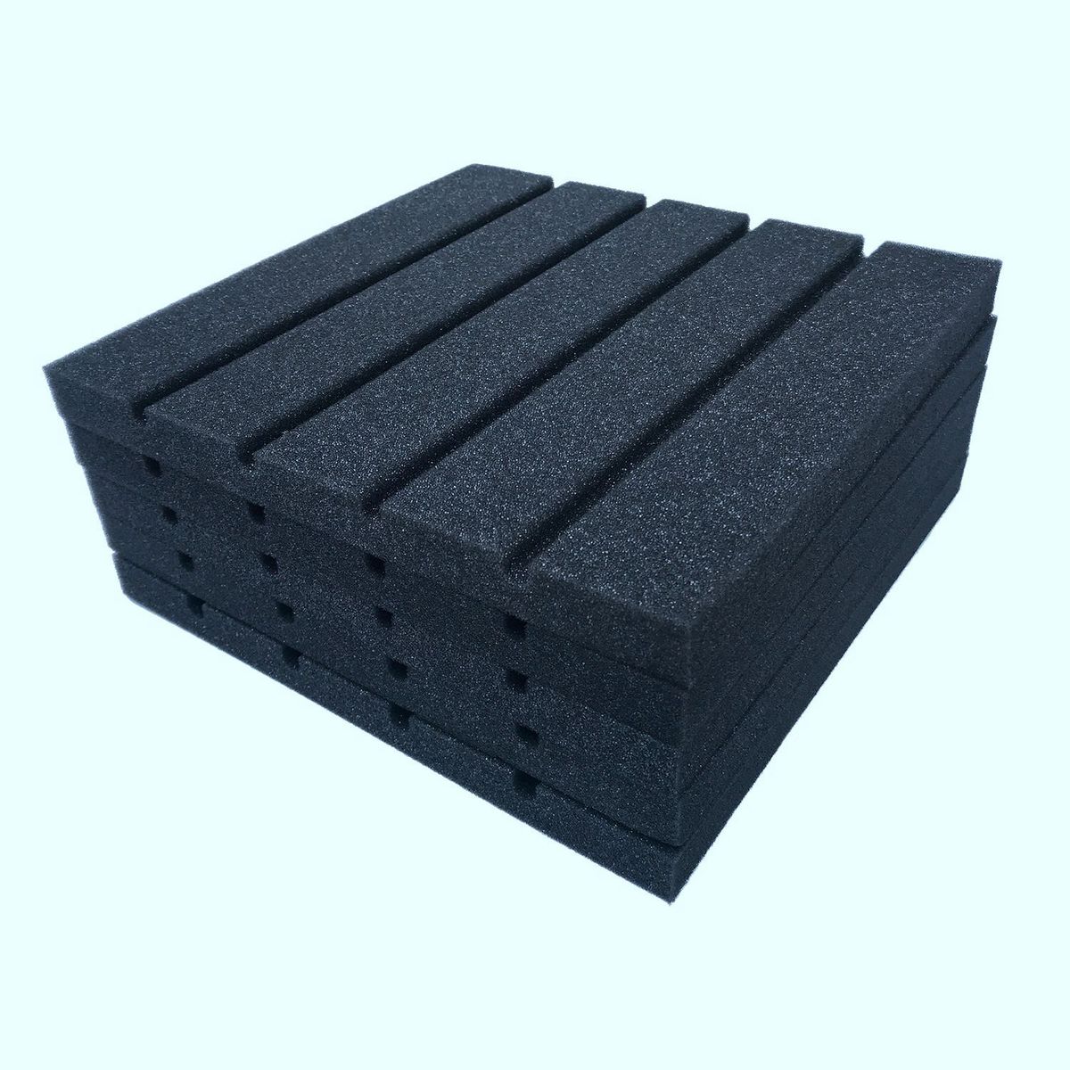 6pcs Recording Studio Soundproofing Acoustic Panels Foam