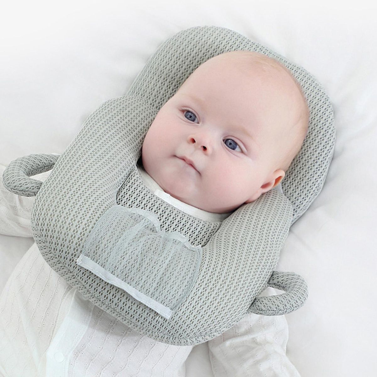 Baby Nursing Pillow Comfortable Baby Support For Pregnancy Mom Blue