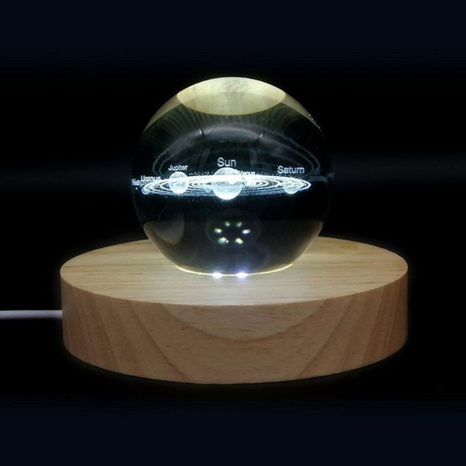 Light Base Wooden   Display For  Rystal Gl  Art Illuminated Base-white Light-100*20mm