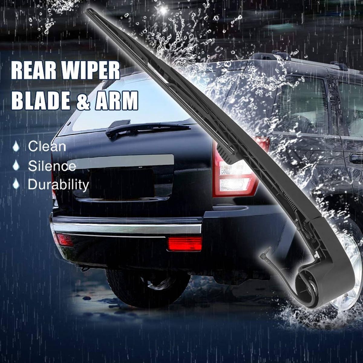 345mm Windshield Wiper Arm  Set Car Rear Windshield