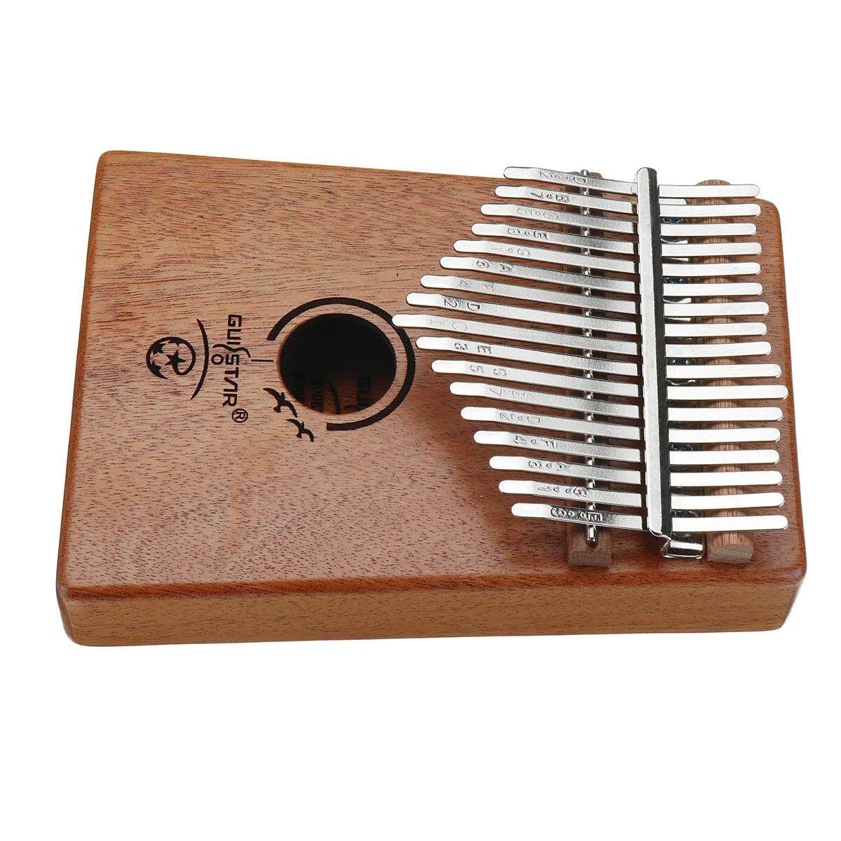 17 Keys Wooden Kalimba Finger Piano Portable Traditional Musical Instrument Suitable For Kids Adult