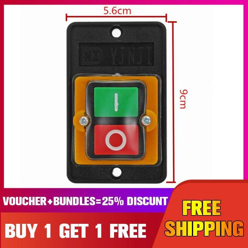 AC 220/380V On/Off For Drill Motor Machine Water Proof Push Button Switch KAO-5M Industrial Machine Switch