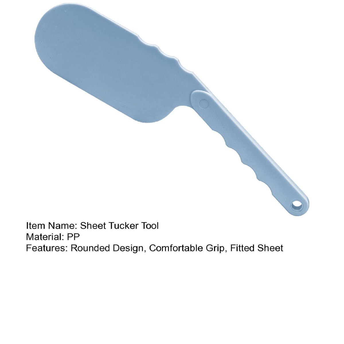 Mattress Tucker Tool Bed Sheet Tucking Paddle Bedsheet Changing Tool Blue