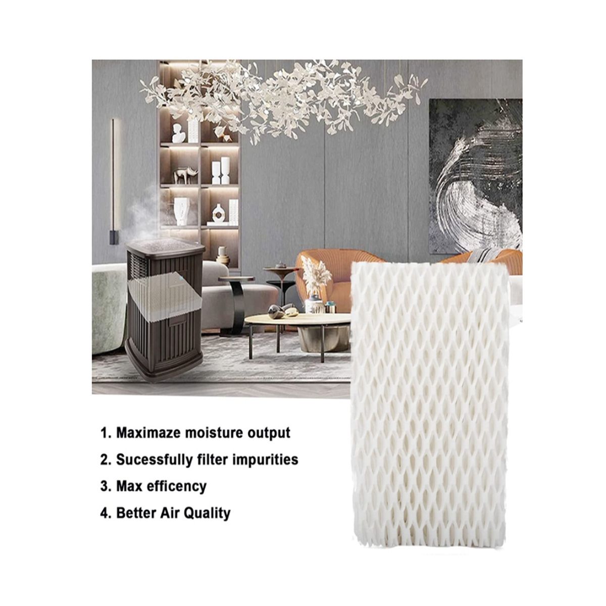 10PCS WF813 Humidifier Filter Humidifier Wick Filter