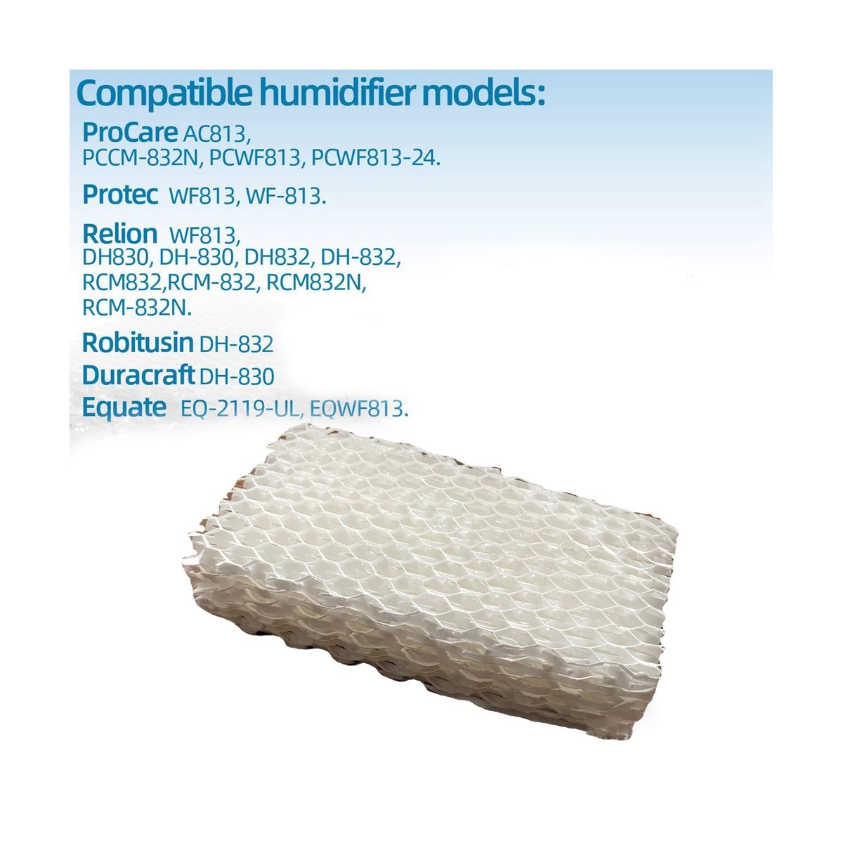 10PCS WF813 Humidifier Filter Humidifier Wick Filter
