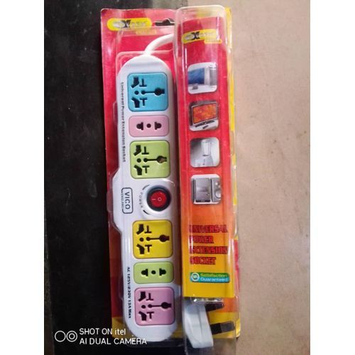 EXTENSION SOCKET MULTI PLUG With 10 METERS CABLE