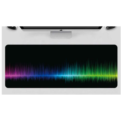 LED Pattern Computer Keyboard Mouse Pad For Laptop PC Game