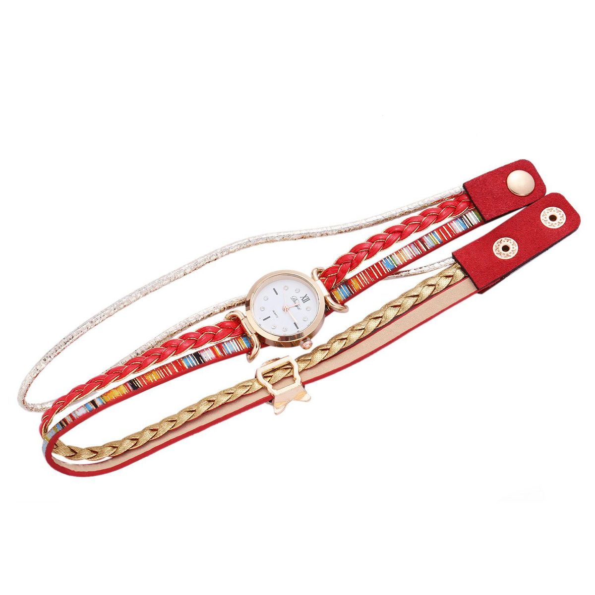 Duoya Brand Women Creative Bracelet Wristwatches Owl