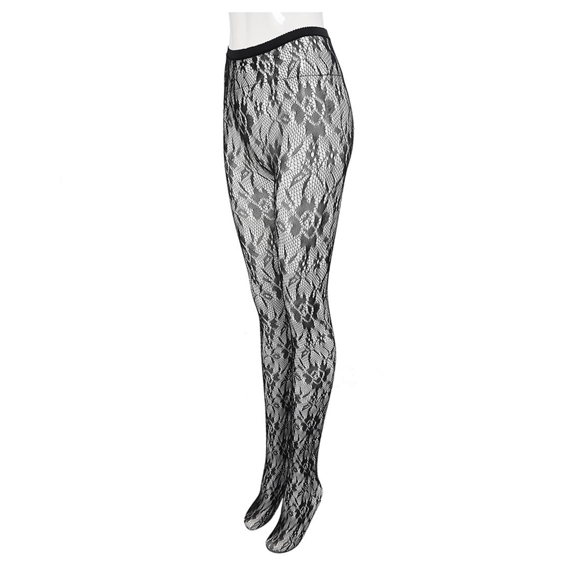 Women's Fashion Sexy Soft Tights Lace Jacquard Pantyhose