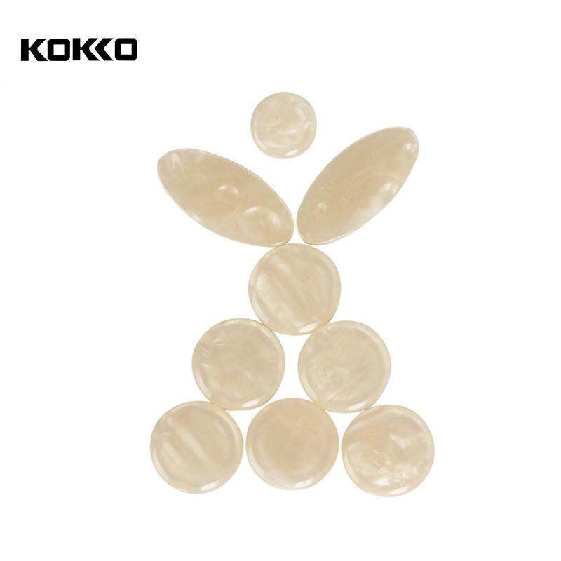 SLADE 9 Pack White Shell Saxophone White Shell Buttons Applicable Mid-Middle Tone Pedestal Saxophone