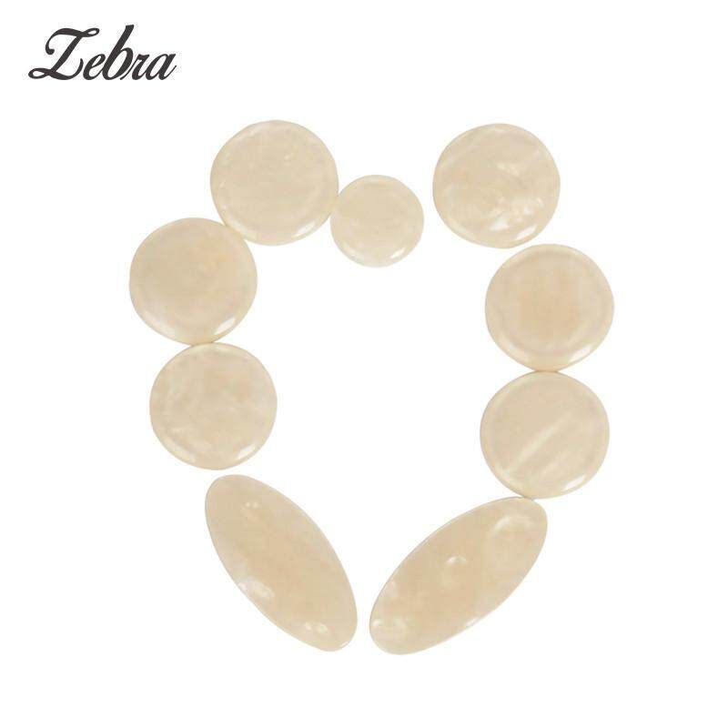 SLADE 9 Pack White Shell Saxophone White Shell Buttons Applicable Mid-Middle Tone Pedestal Saxophone