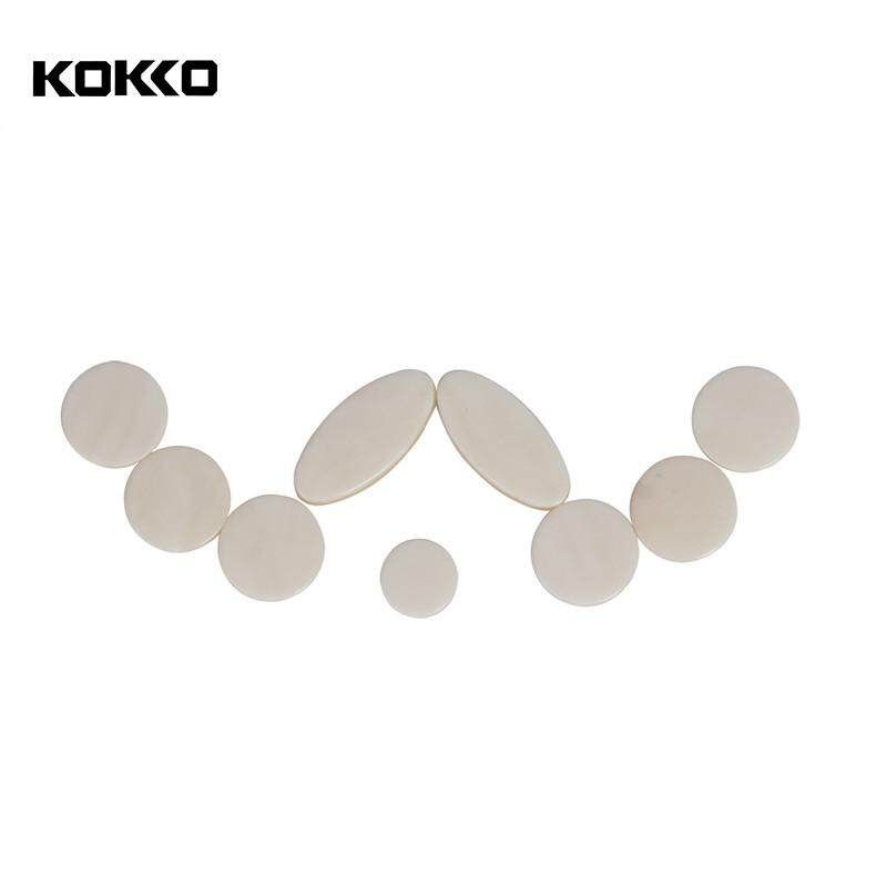 SLADE 9 Pack White Shell Saxophone White Shell Buttons Applicable Mid-Middle Tone Pedestal Saxophone