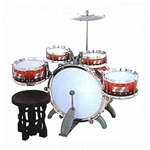 Jazz Drum Set With Seat For Kids