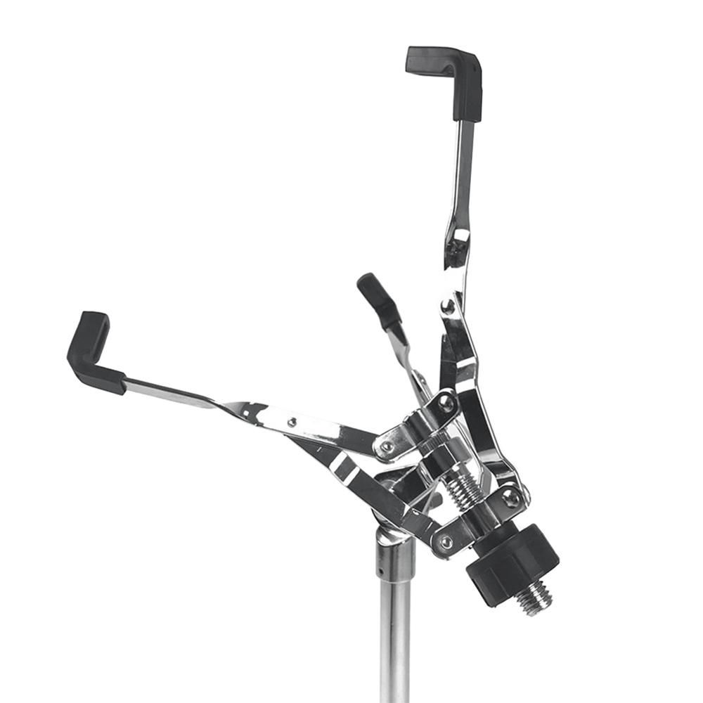 12-inch Stainless Steel Drum Tripod Stand 19.7inch-29.5inch Height Adjustable for Dumb Drum Snare Drum Drum Set Supporting
