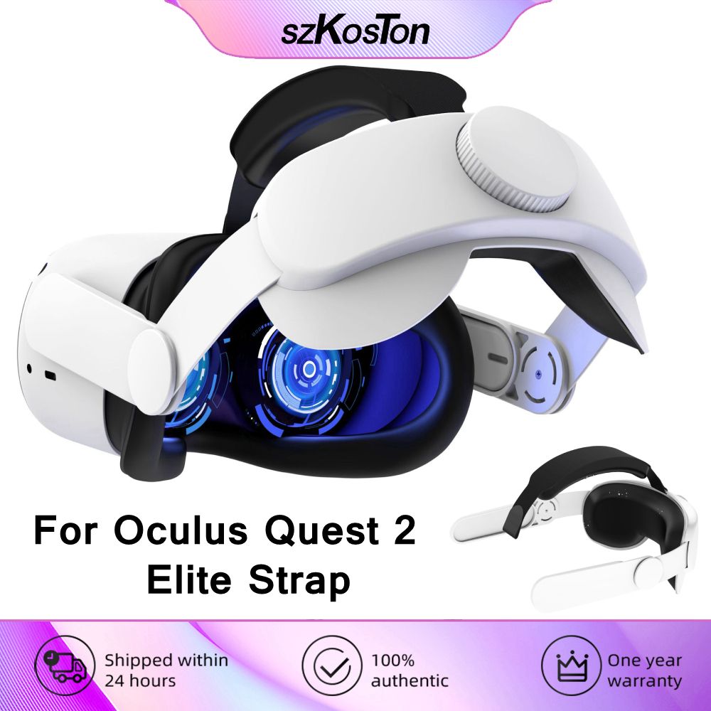 For Oculus Quest 2 VR Headset Elite S Adjustable Increase Supporting Virtual Rety Halo S For Meta Quest 2 Accessories S