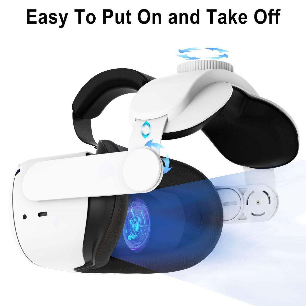 For Oculus Quest 2 VR Headset Elite S Adjustable Increase Supporting Virtual Rety Halo S For Meta Quest 2 Accessories S