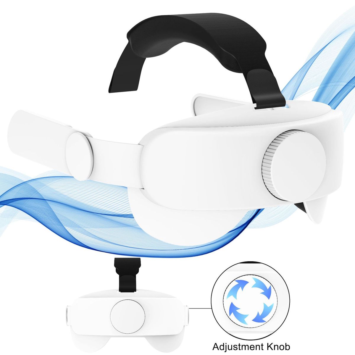 For Oculus Quest 2 VR Headset Elite S Adjustable Increase Supporting Virtual Rety Halo S For Meta Quest 2 Accessories S