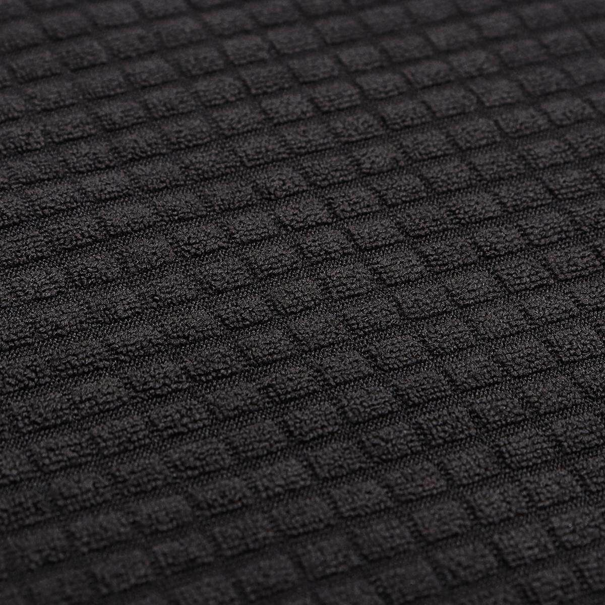 Set Of 2 Premium Furniture Armrest Covers Sofa Couch Chair Arm Protectors Black