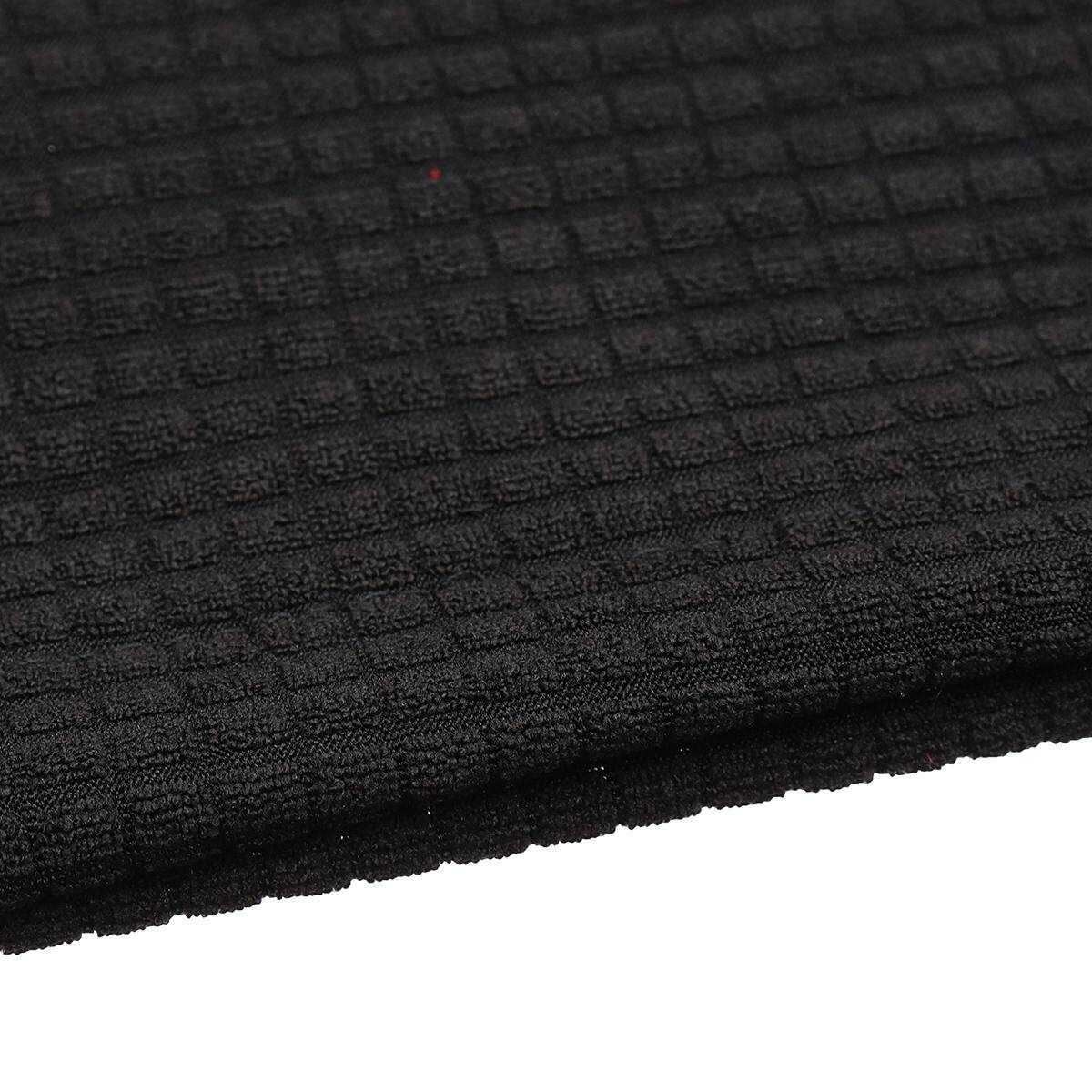 Set Of 2 Premium Furniture Armrest Covers Sofa Couch Chair Arm Protectors Black