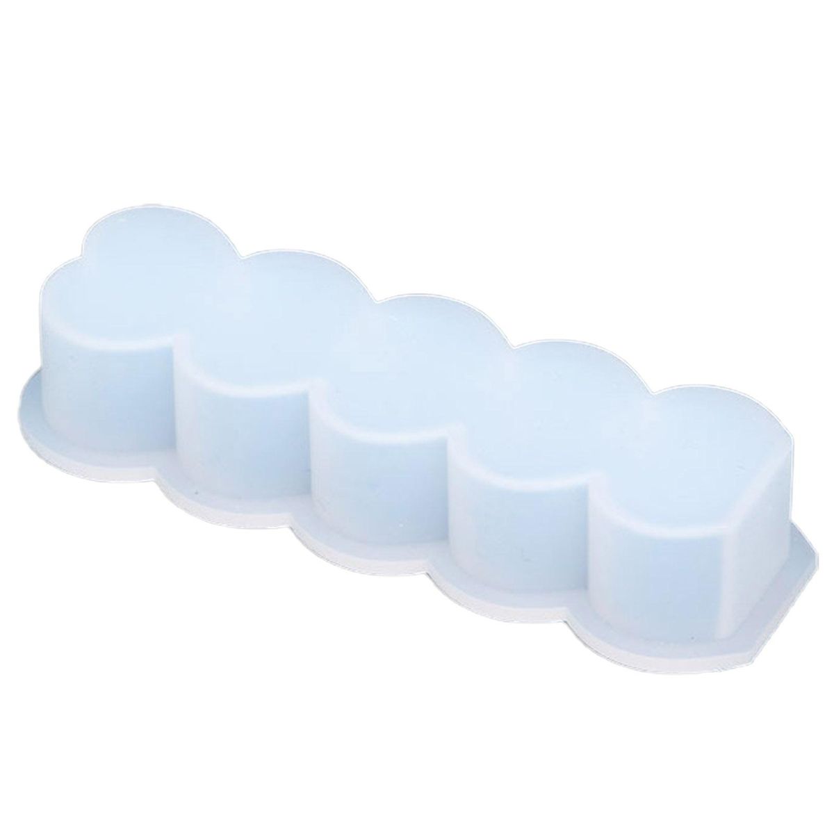 Candle Mold Valentines Day Ambient Heart Candle Shaping Mould White