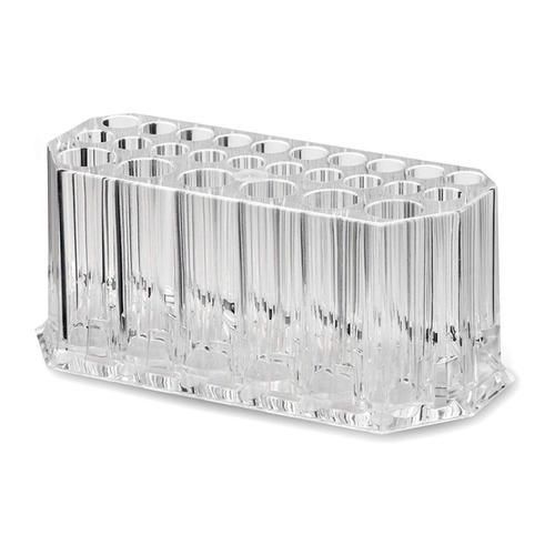Makeup Brush Storage Box Acrylic Makeup Organizer Eyeliner Pencil Box Transparent Display Stand Pen Holder Makeup Tools