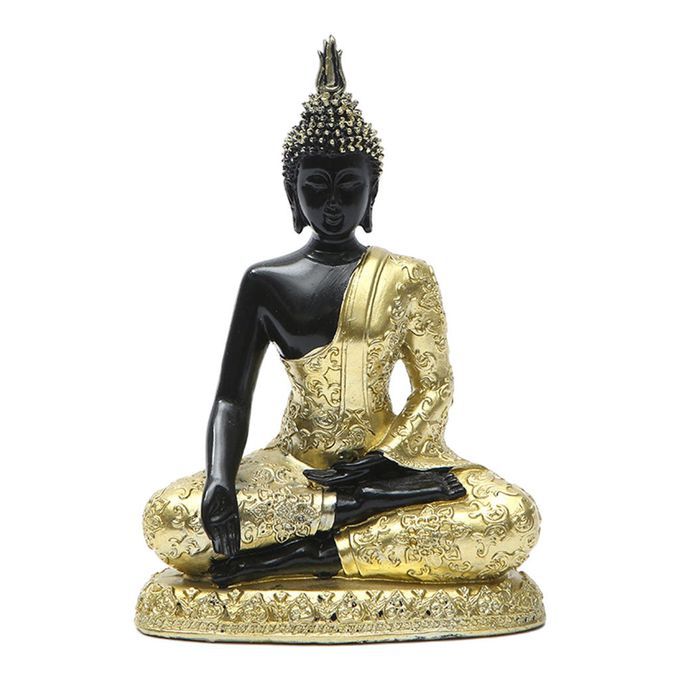 Chinese Buddha Statue Buddhism Figurines Home Garden Office Desktop