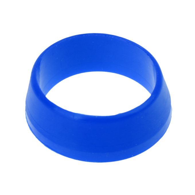 Bicycle Bike Seat Post Silicone Rubber Dust Cover Ring Seatpost Blue