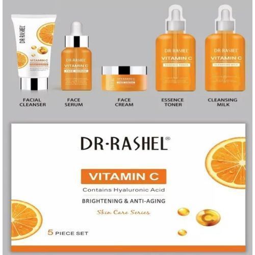 VITAMIN C BRIGHTENING + ANTI AGEING SKIN CARE ""SERIES'' 5pcs Set Box