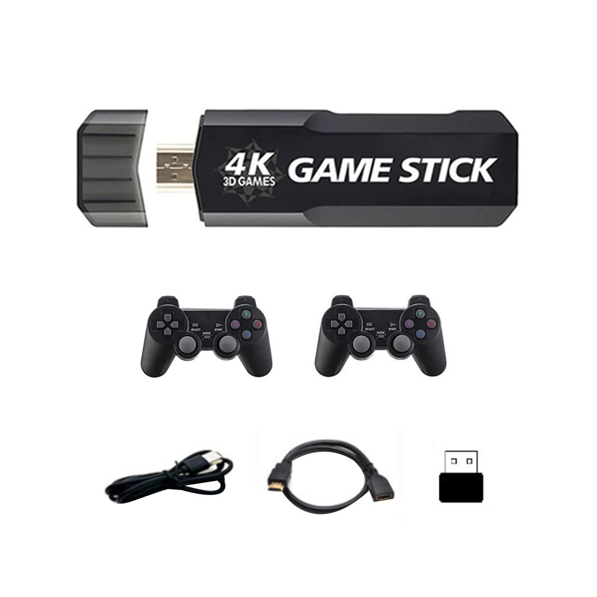 GD10 Video Game Console Wireless Controllers 32G 4K HD TV Retro Game Console 50 Emulators 40000+ Games for PS1/N64/DC