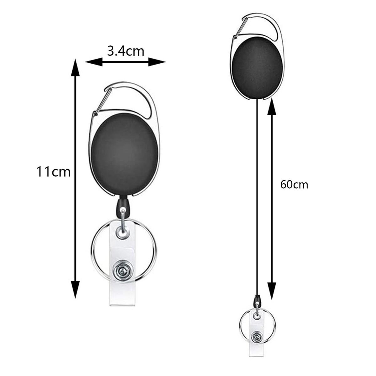 Waterproof Badge Holder Secureid Badge Reel Waterproof Card for Id