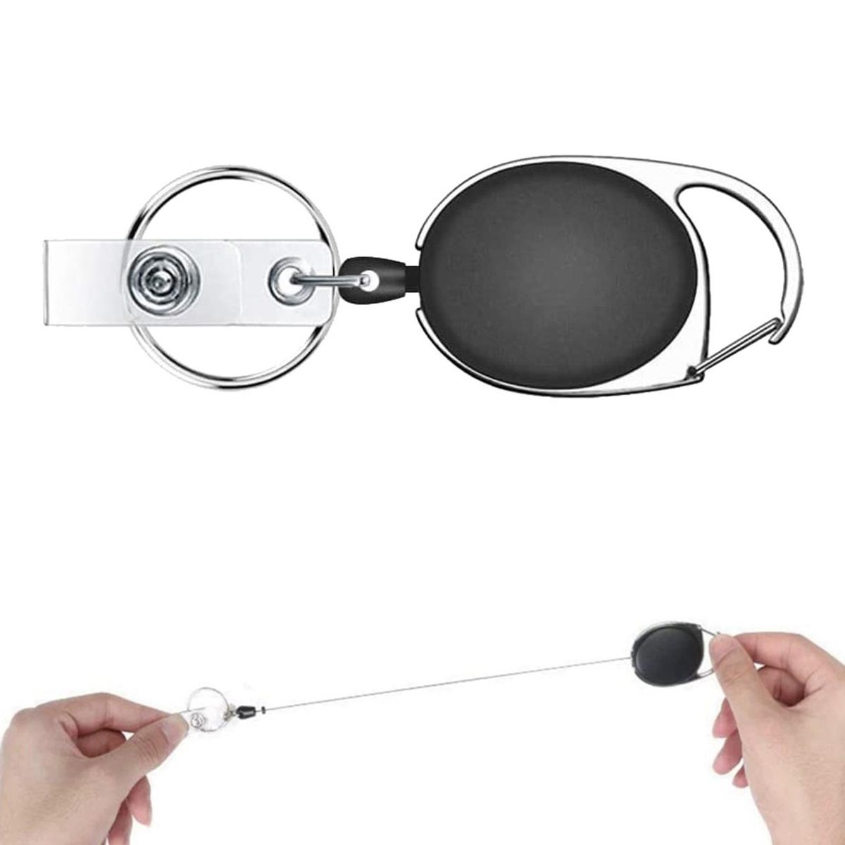 Waterproof Badge Holder Secureid Badge Reel Waterproof Card for Id