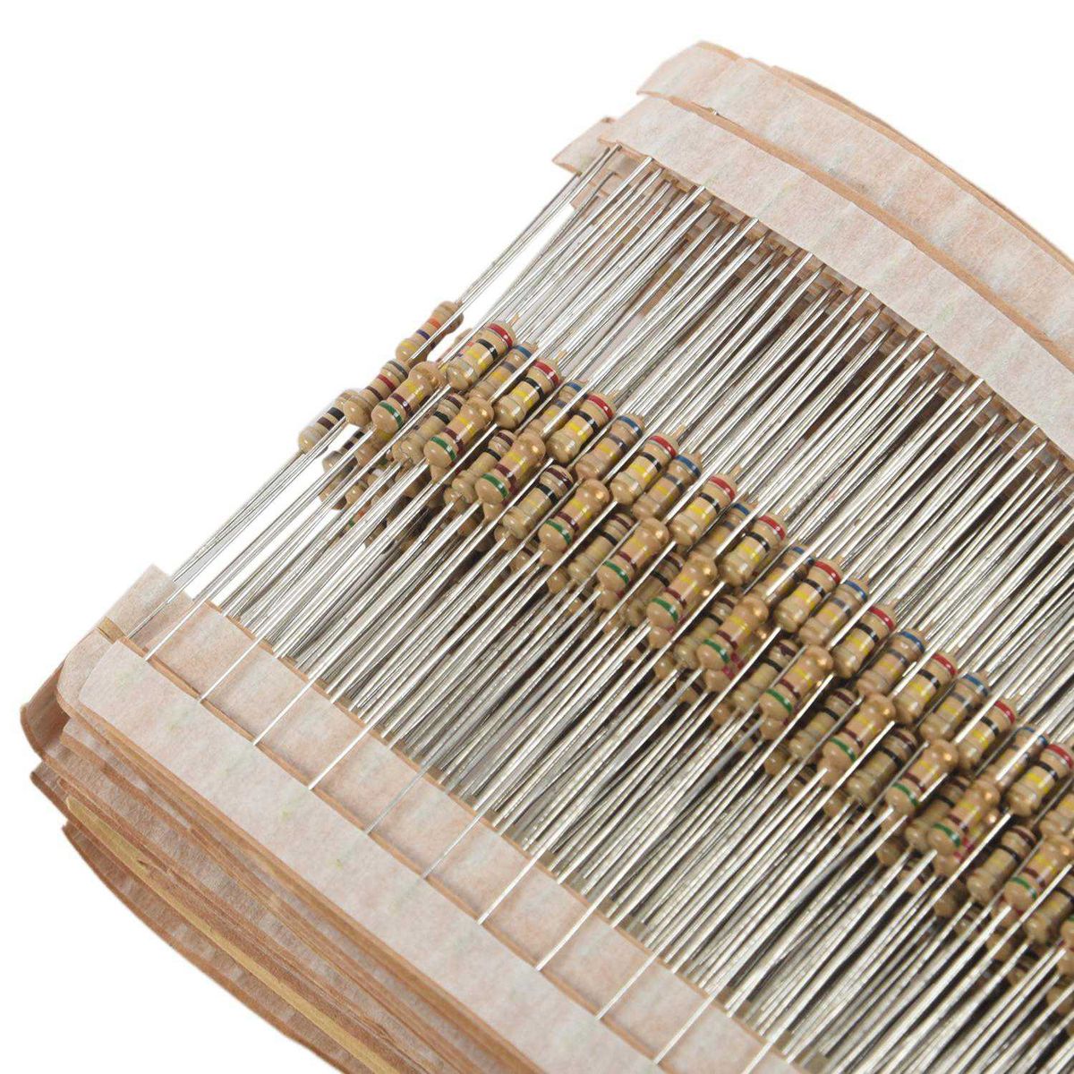 860pcs 1 Ohm-1M Ohm 1/4W Film Resistors Assortment Kit 43