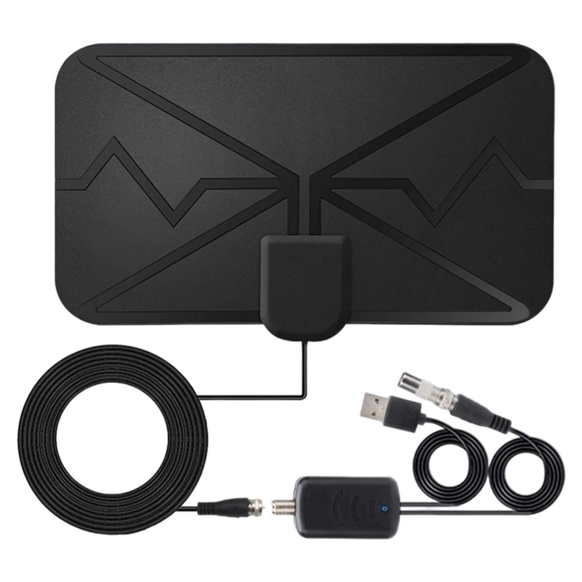 Digital Indoor Amplified TV Antenna For Channels Smart