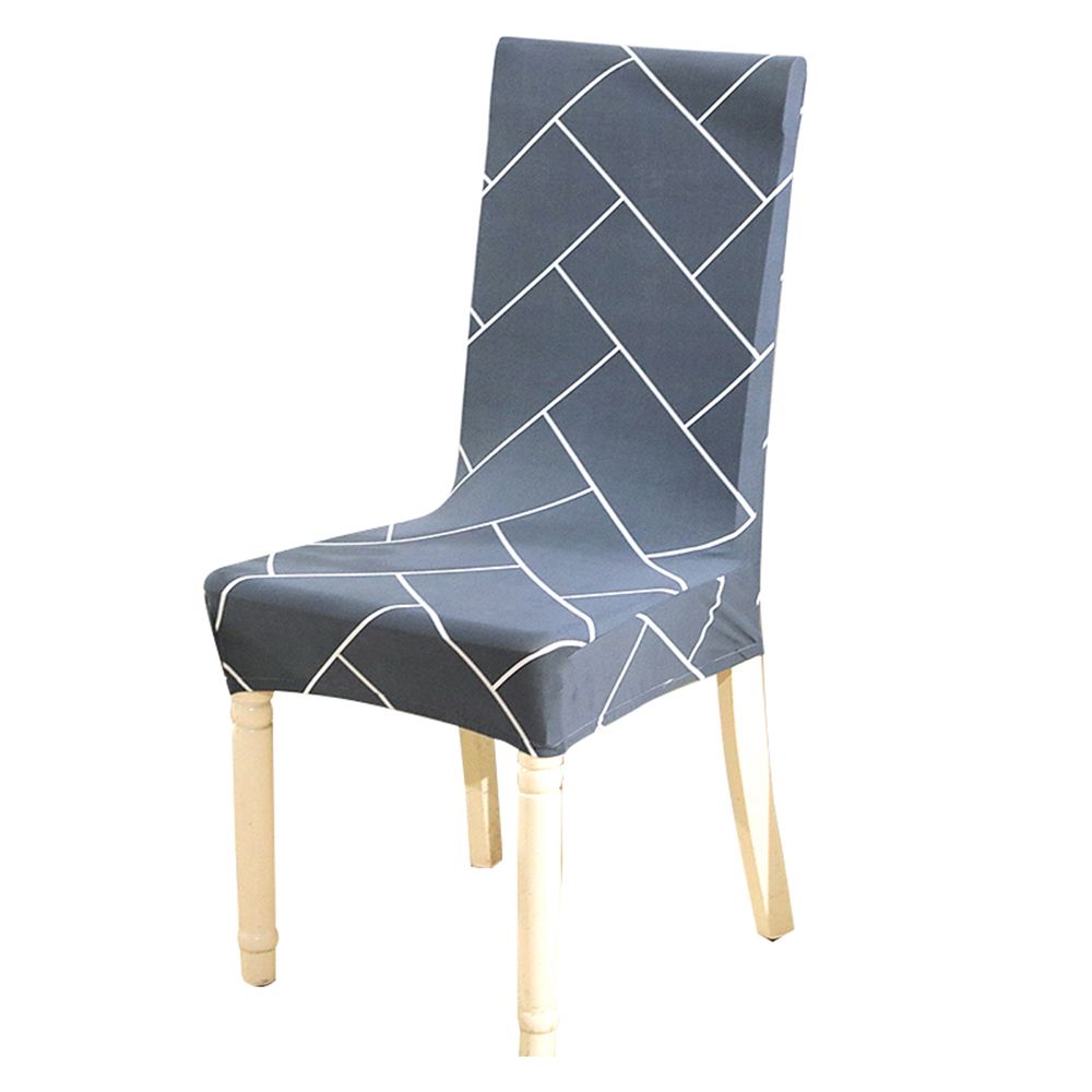 Printed Chair Cover Soft Milk Silk Home Seat Protector