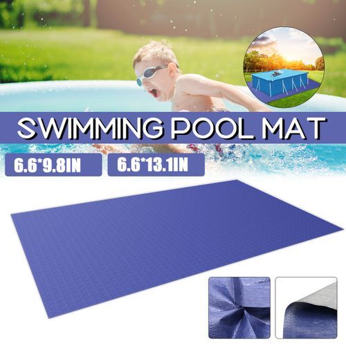 PE Fabric Swimming Pool Rectangular Mat Cover UV-resis 2Mx3M