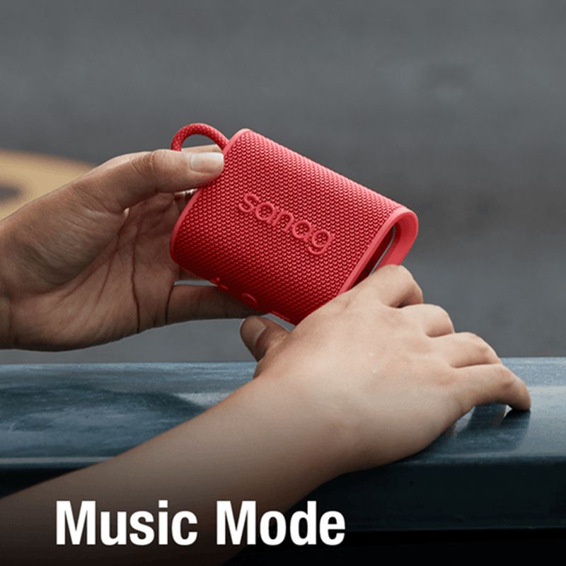 M13S PRO RGB Outdoor Bluetooth Portable Talkable Mini Speaker Red