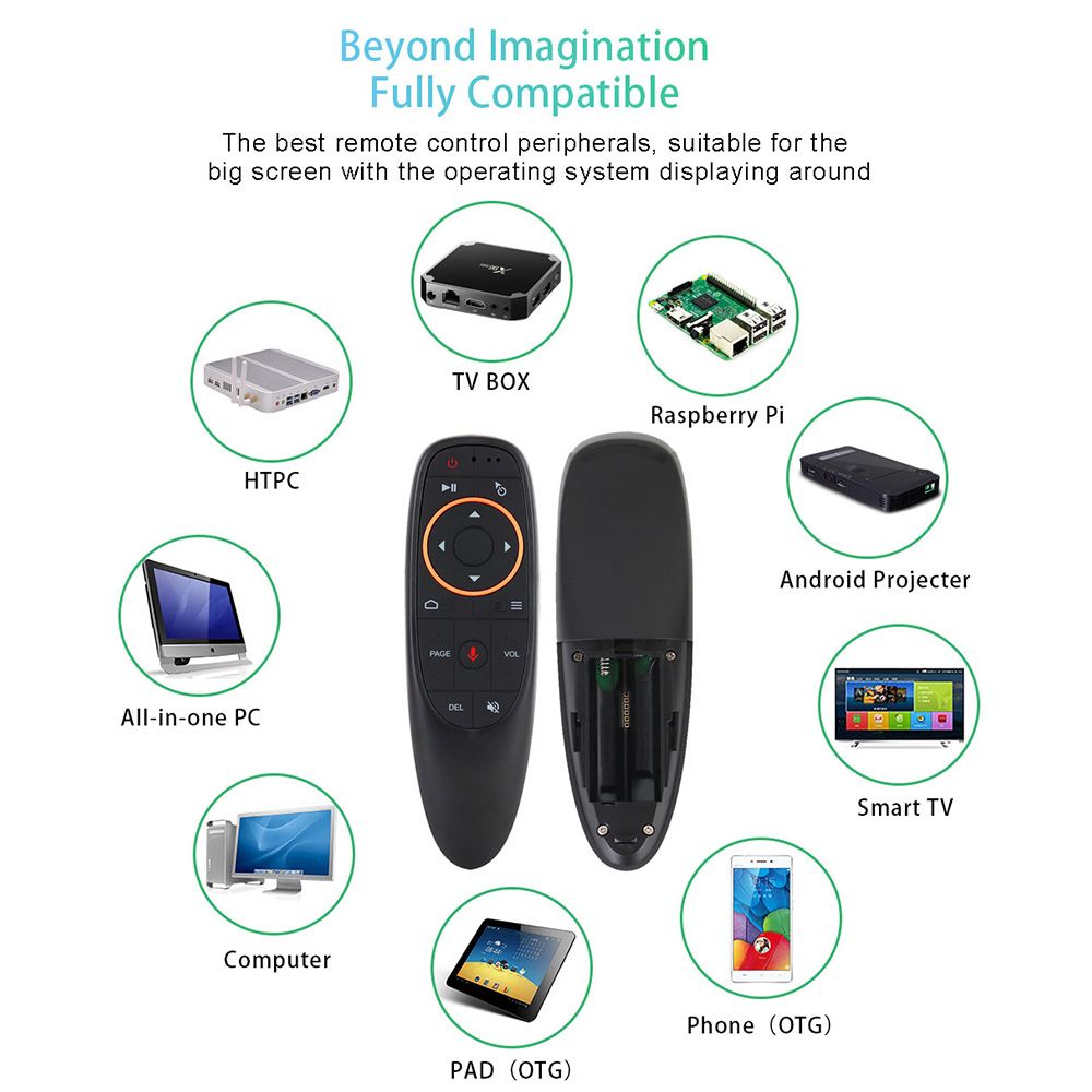 G10 2.4GHz Wireless Remote Control With USB Receiver Voice