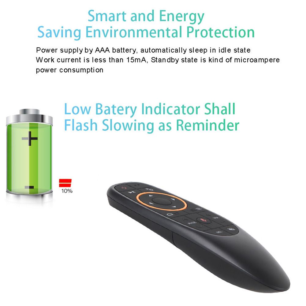 G10 2.4GHz Wireless Remote Control With USB Receiver Voice