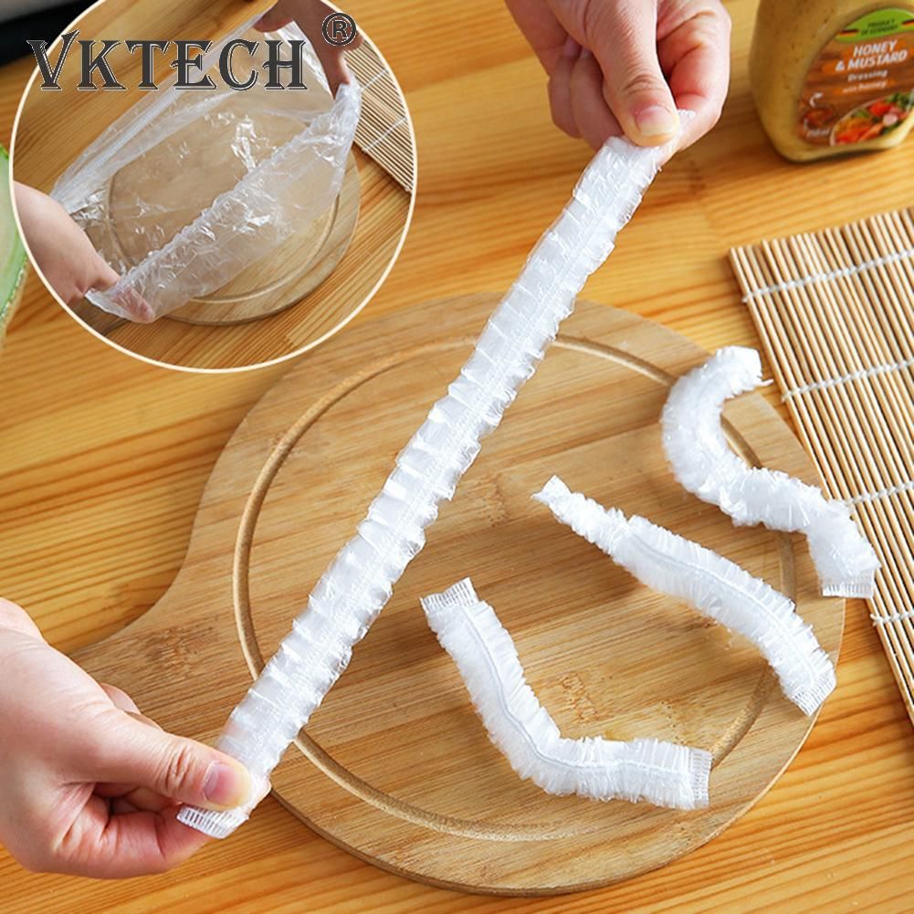 100pcs Disposable Packaging Thick Cling Film-