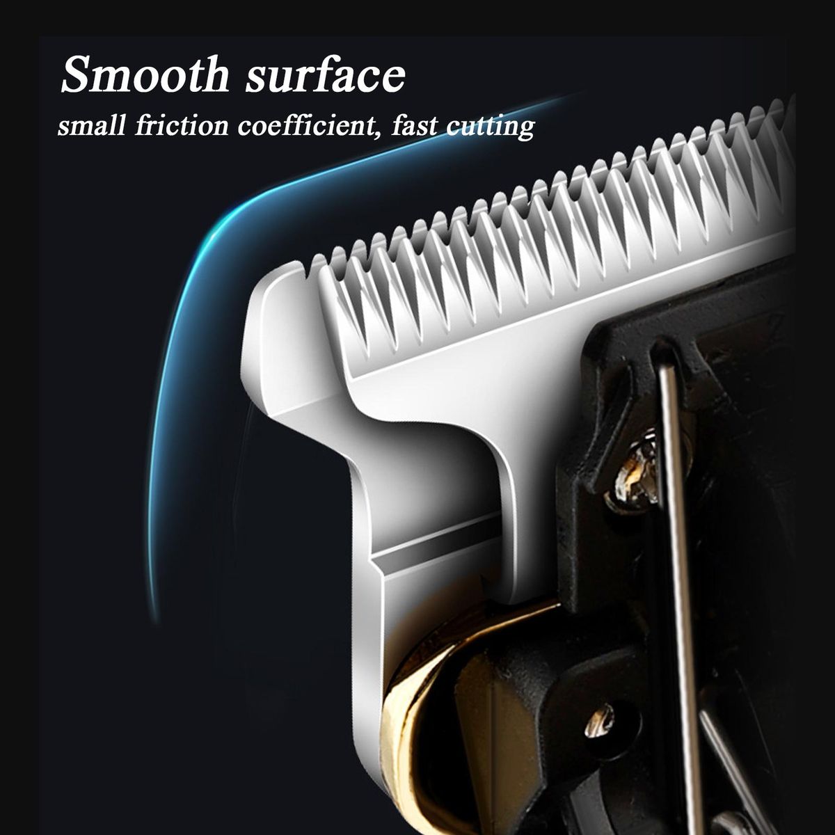 Men Hair C-lippers Cordless Barber Hair Cutting Machine Kit Beard Trimmer Haircut Grooming Set T-Blade Trimmer USB Operated/ LEDs Digital Display/ Built-in 1500mAh High Capacity Rechargeable Cell/ 1mm/ 2mm/ 3mm/ 4mm Frame Lim