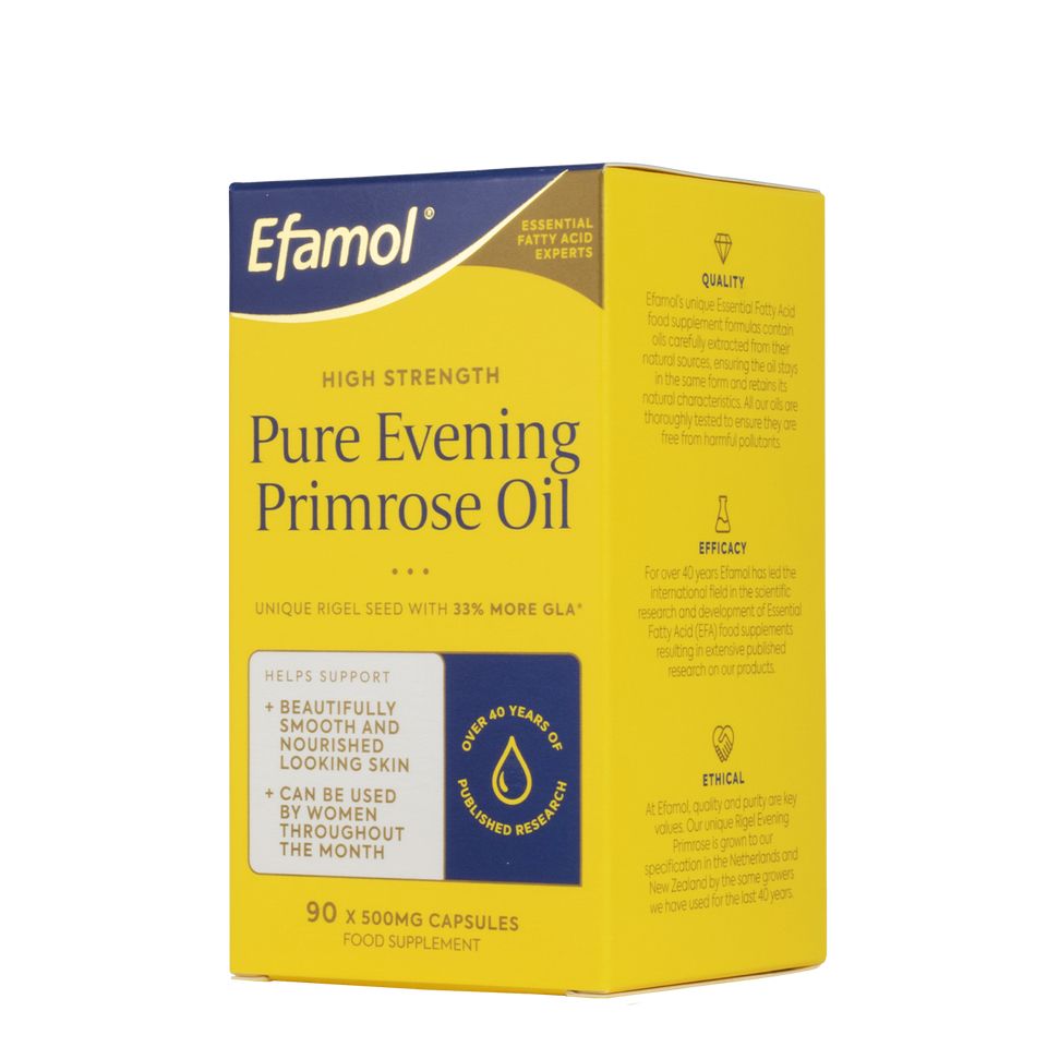 HIGH STRENGTH PURE EVENING PRIMROSE OIL 500mg X90