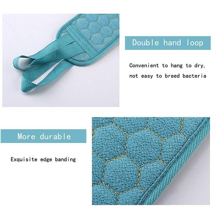3 Pcs Exfoliating Back Scrubber Set for Men Women Exfoliating Bath body Cleaning