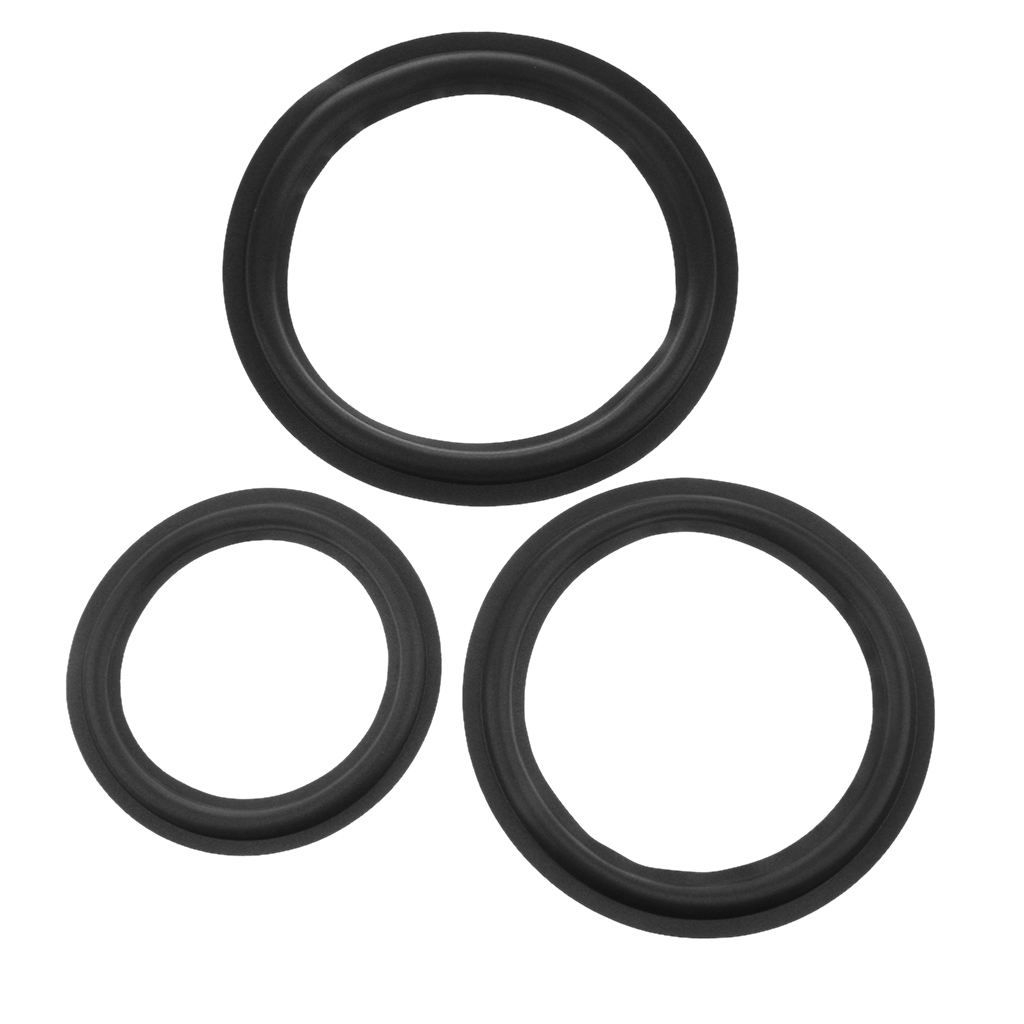 Audio Speaker Foam Edge Replacement Speaker Repair Kit 8inch Black