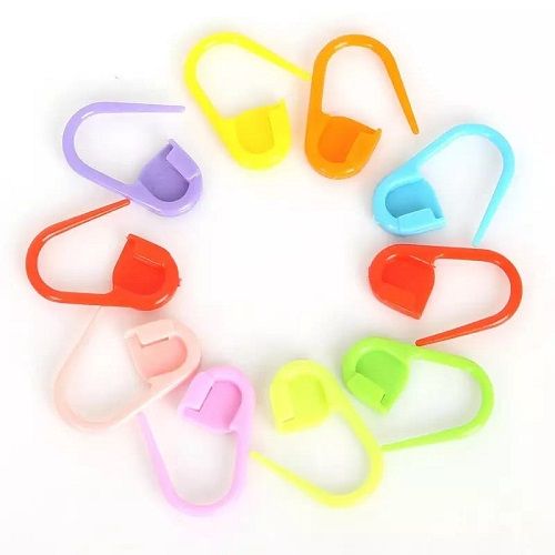 100pcs Locking Stitch Markers Knitting Counter
