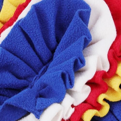 Dog Feeding Mat Pet Dog Snuffle Mat Cat Pet Snuffle Slow Feeding Toy For Snuffling Nose Work Mat IQ Training Interactive Puzzle
