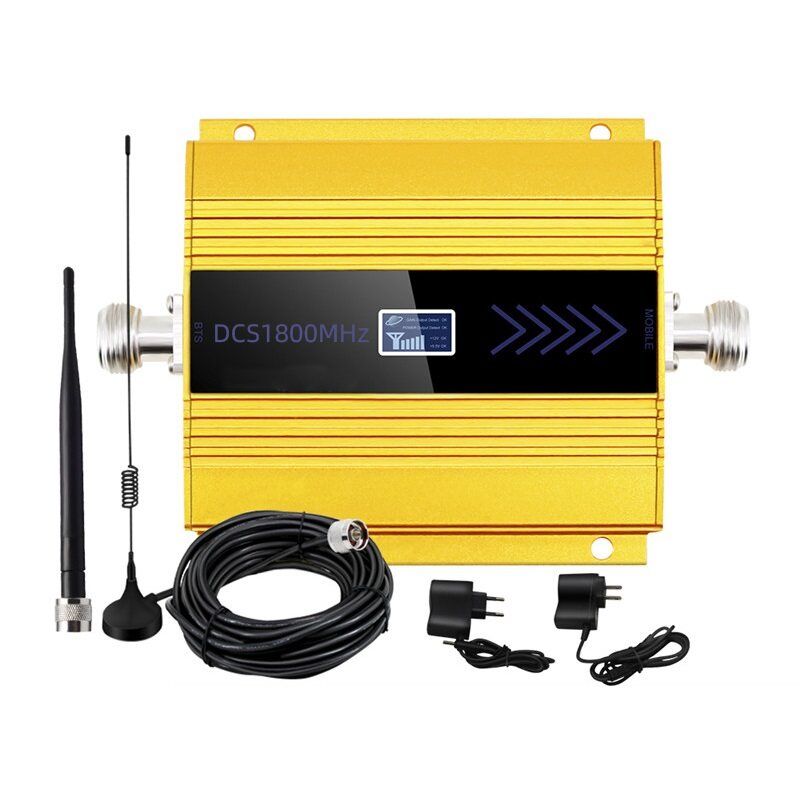GSM 2G 3G 4G Mobile Phone LTE Cellular Booster Mobile Signal Repeater Mobile Phone Repeater DCS Lpda/ US Pulg