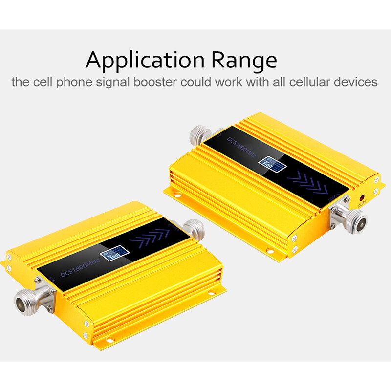 GSM 2G 3G 4G Mobile Phone LTE Cellular Booster Mobile Signal Repeater Mobile Phone Repeater DCS Lpda/ US Pulg